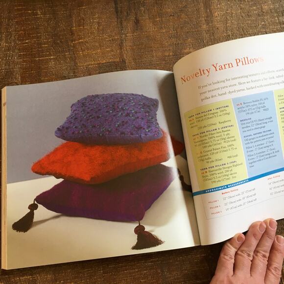 Knit One, Felt Too 25 Knitted Felted Patterns Bag Hat Slippers Pillow Socks Yarn - Picture 8 of 10